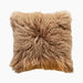 Mongolian Square Cushion | Taupe