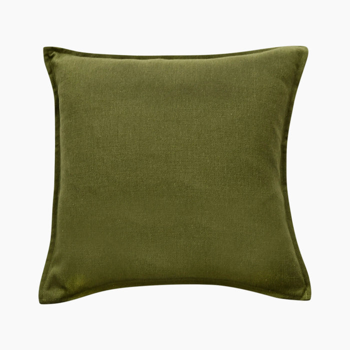 Abingdon Square Cushion Olive Green