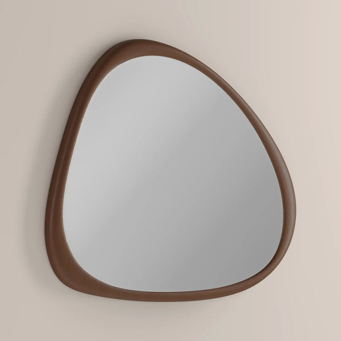 Sable Pond Wall Mirror 94x76 cm Walnut