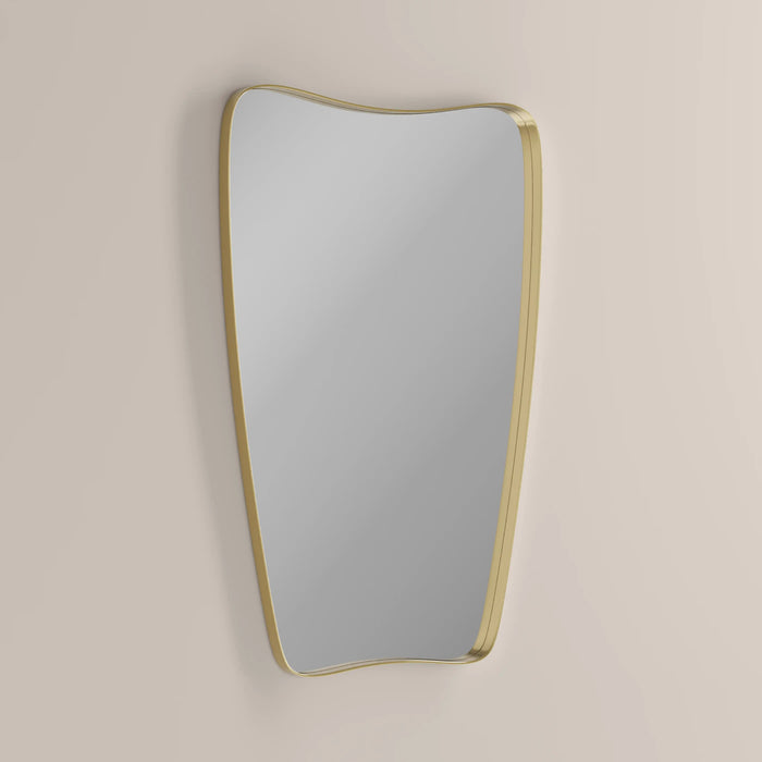 Gabriel Wall Mirror 96x65 cm Brass