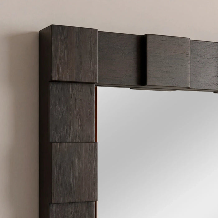 Windsor Rectangle Full Length Mirror 160x75 cm Walnut