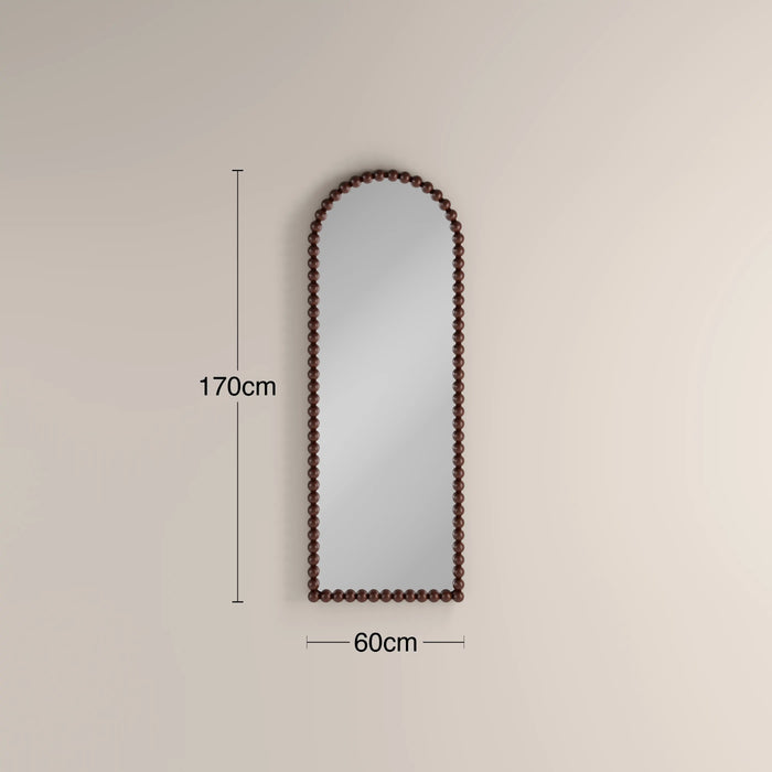 Ashby Arch Full Length Mirror 170x60 cm Walnut