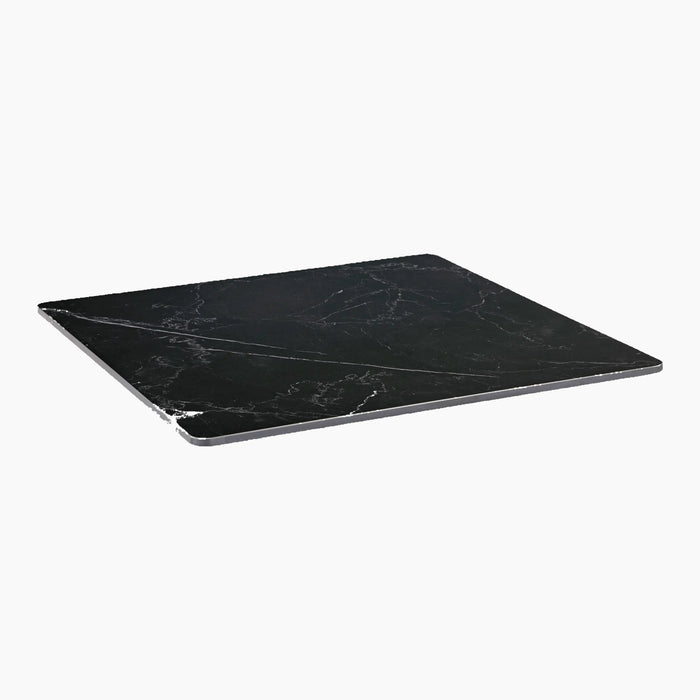 Delina Square Table Top Black Sintered Stone
