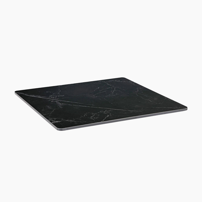 Delina Square Table Top Black Sintered Stone