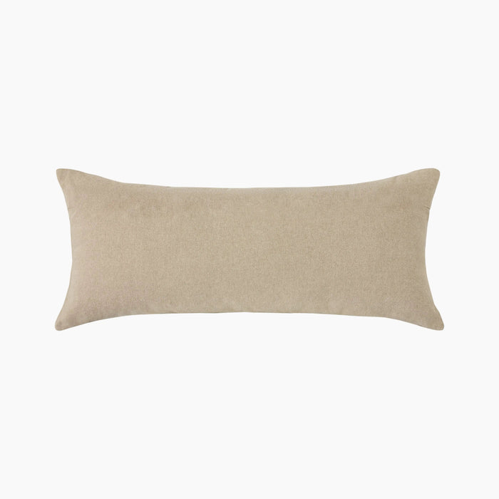 HK Living Rectangle Cushion Natural Patchwork Linen