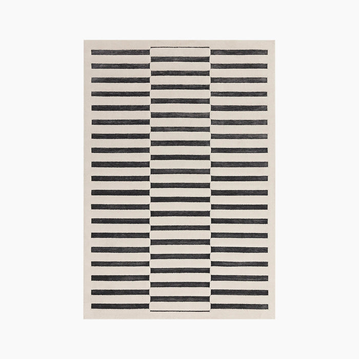 Landon Rug Charcoal & Ivory
