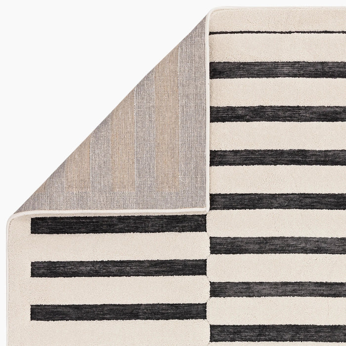 Landon Rug Charcoal & Ivory