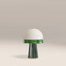 Wanda Table Lamp | Opal Glass & Dark Green Marble