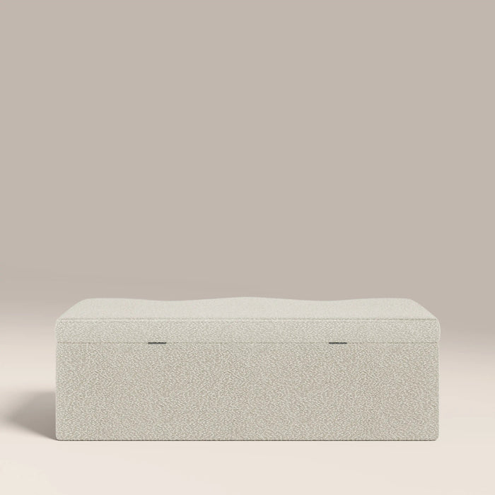 Ivan Storage Ottoman Speckled Stone Sustainable Boucle