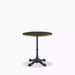 Parisian Style Flat Auto-Adjust Dining Table | Brown Marble & Brass