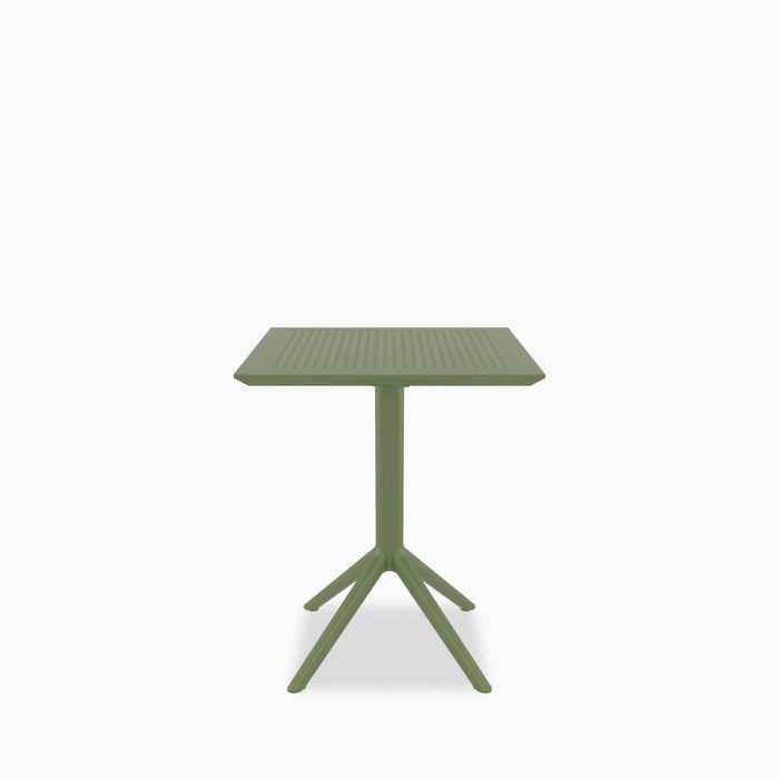 Aiden 4 Seat Square Folding Cafe Table