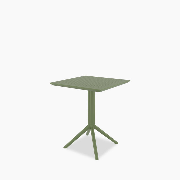 Aiden 4 Seat Square Folding Cafe Table