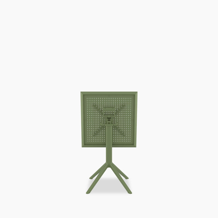 Aiden 4 Seat Square Folding Cafe Table