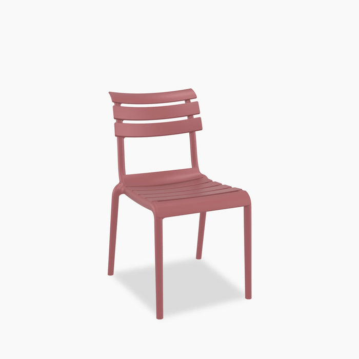 Hampton Stackable Dining Chair Marsala Pink