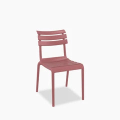 Hampton Stackable Dining Chair | Marsala Pink
