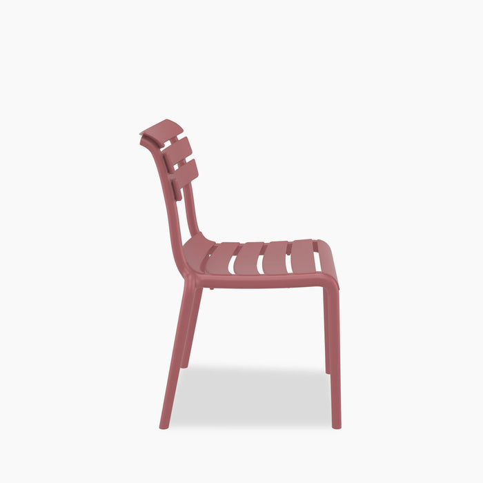 Hampton Stackable Dining Chair Marsala Pink