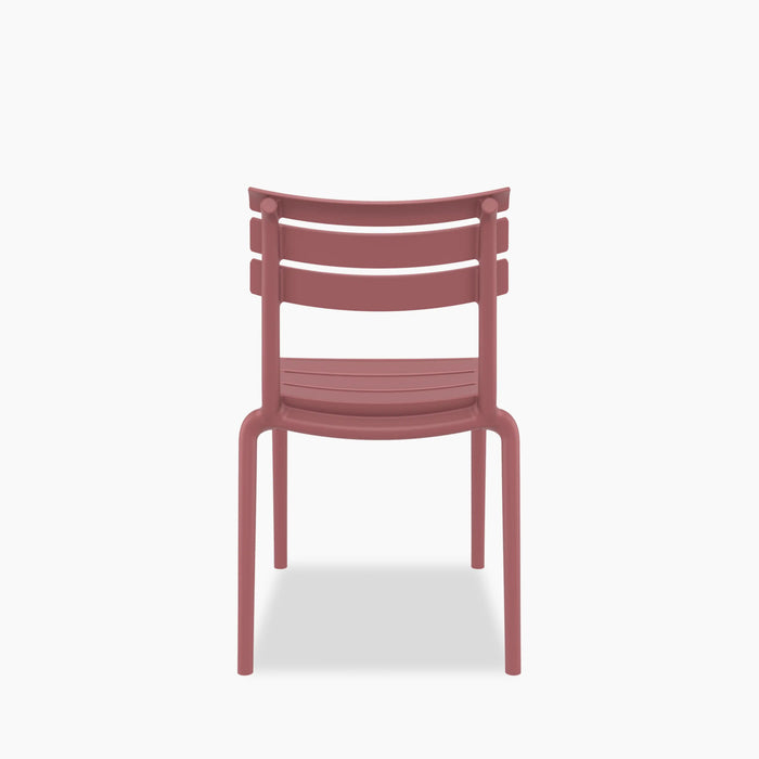Hampton Stackable Dining Chair Marsala Pink