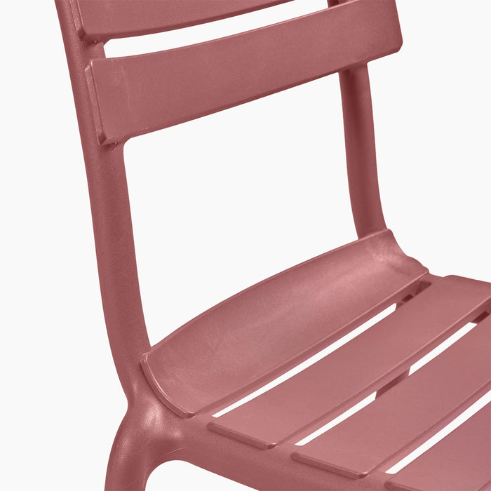 Hampton Stackable Dining Chair Marsala Pink