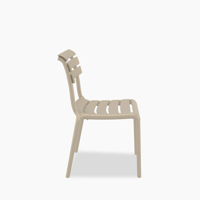 Hampton Stackable Dining Chair Taupe