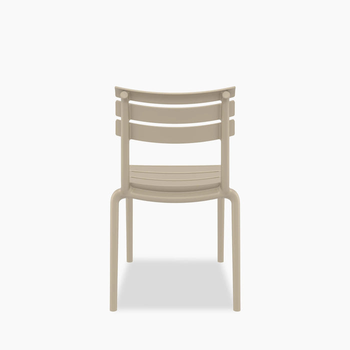 Hampton Stackable Dining Chair Taupe