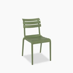 Hampton Stackable Dining Chair | Olive Green
