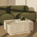 Osmond Rectangle Coffee Table | Natural Travertine Effect