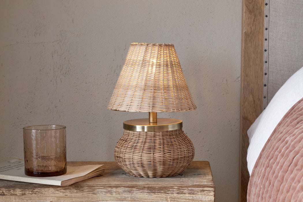 Cija Rattan Table Lamp Natural