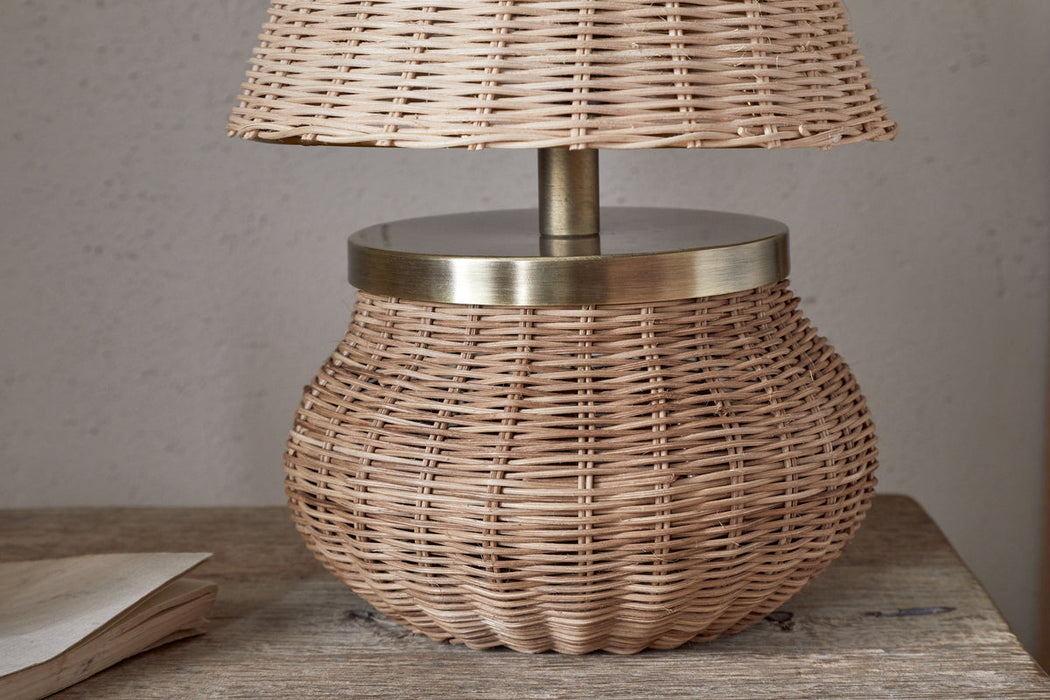 Cija Rattan Table Lamp Natural