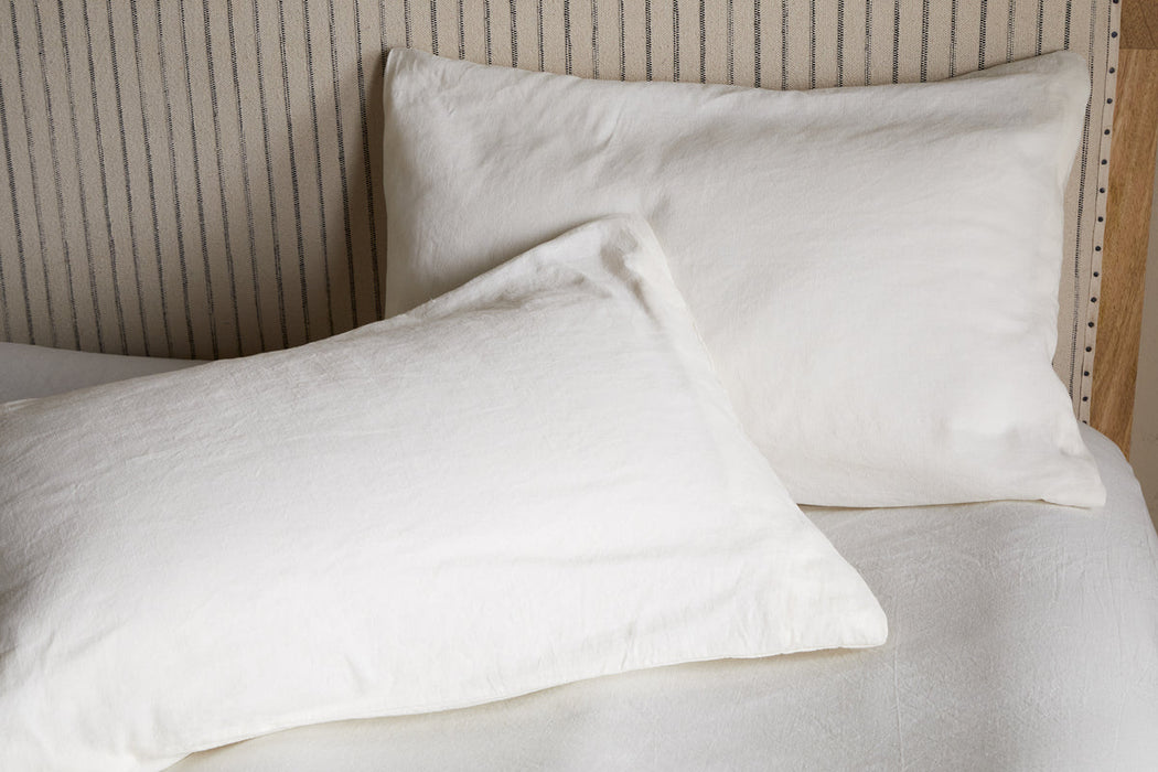 Cela Hemp Cotton Housewife Pillowcases Natural