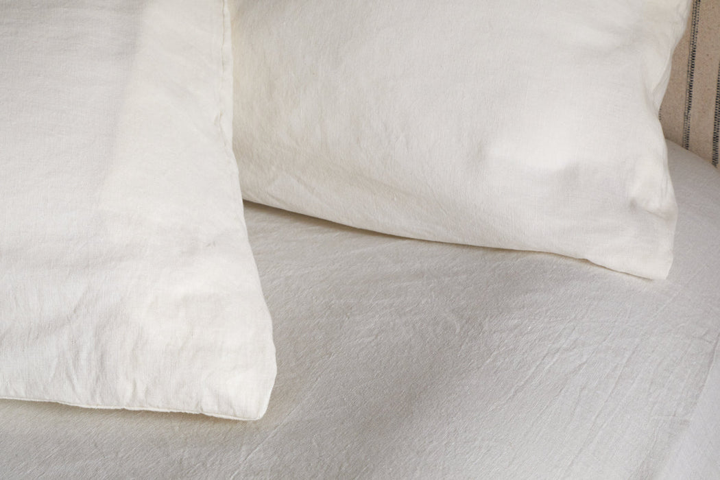 Cela Hemp Cotton Housewife Pillowcases Natural
