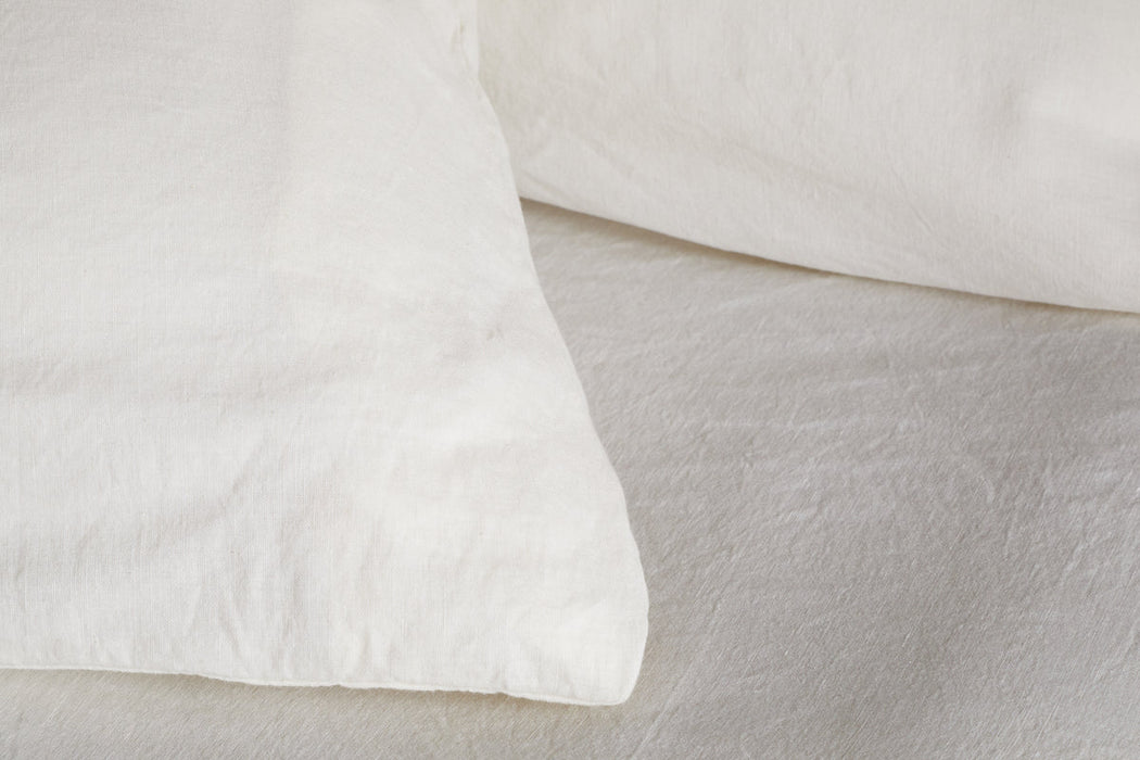 Cela Hemp Cotton Housewife Pillowcases Natural