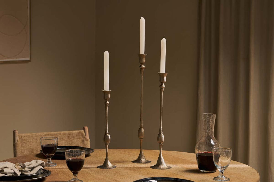 Chaipat Candlestick Antique Brass