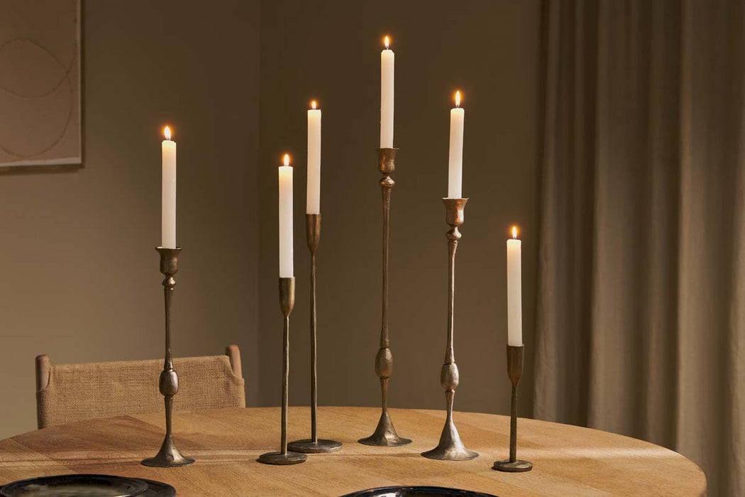 Chaipat Candlestick Antique Brass