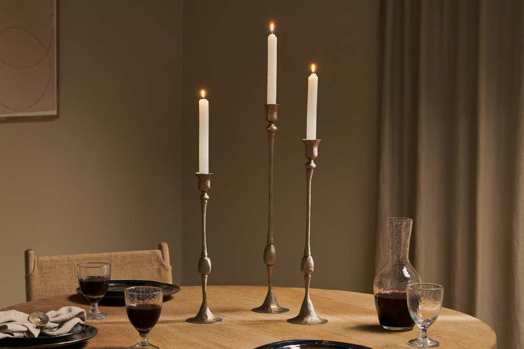 Chaipat Candlestick Antique Brass