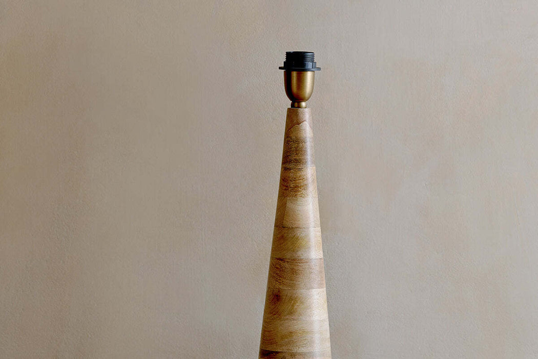 Chameli Mango Wood Table Lamp Naural