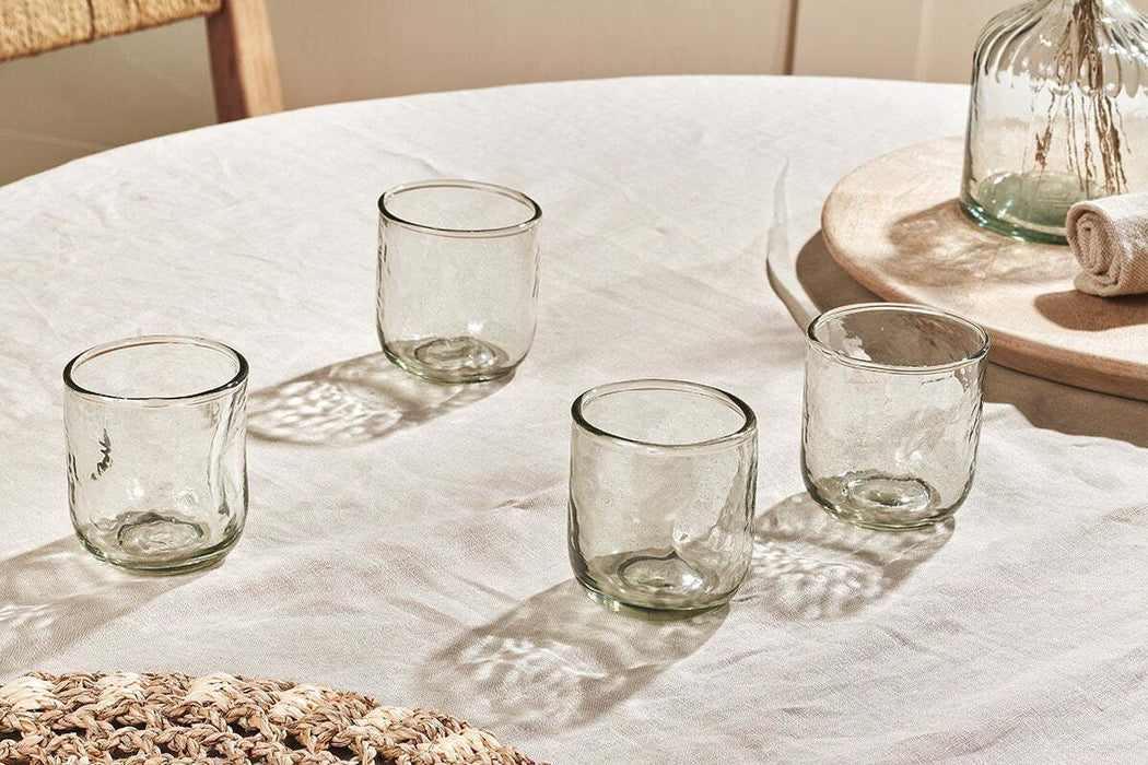 Chandani Tumbler Short Clear Set Of 4
