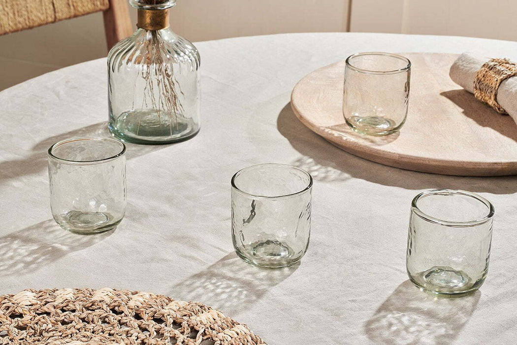 Chandani Tumbler Short Clear Set Of 4
