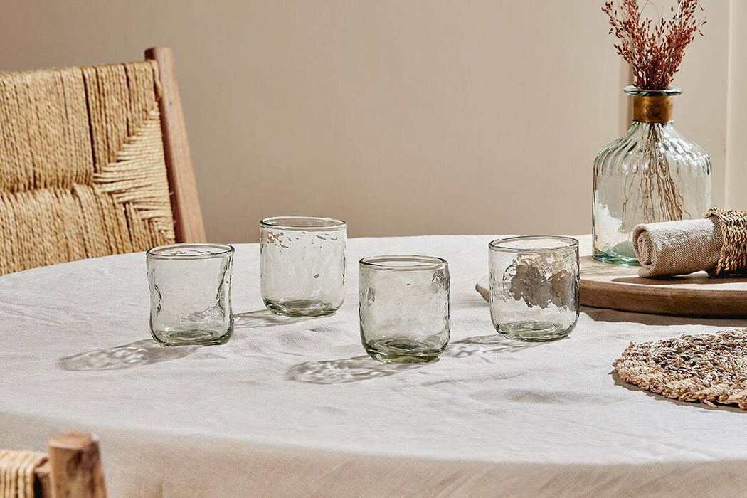 Chandani Tumbler Short Clear Set Of 4