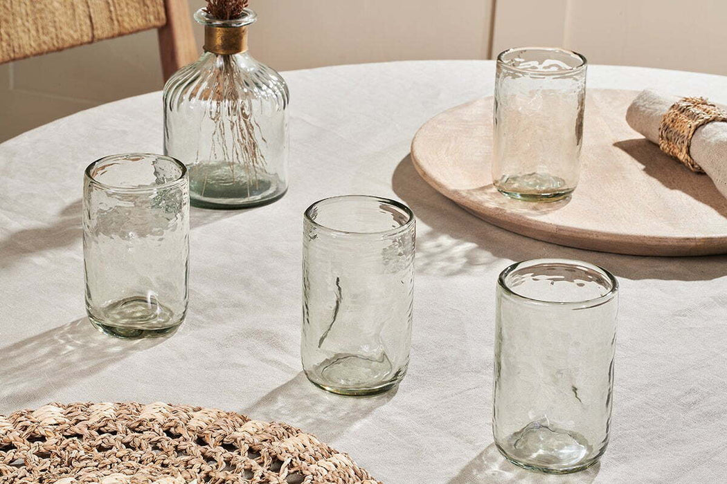 Chandani Tumbler Tall Clear Set Of 4
