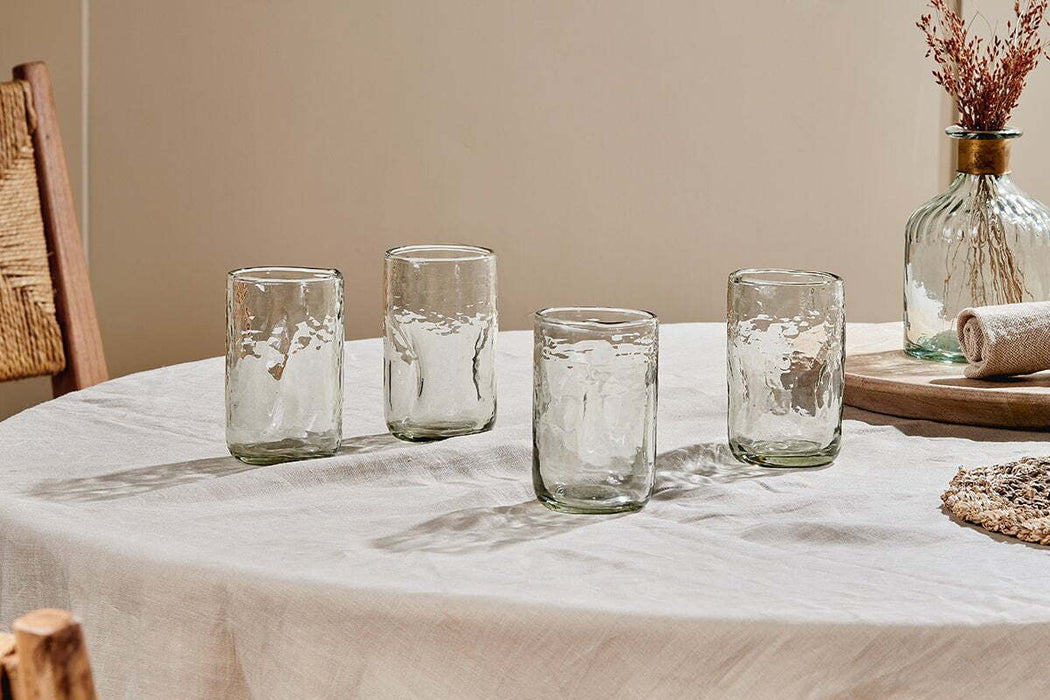 Chandani Tumbler Tall Clear Set Of 4