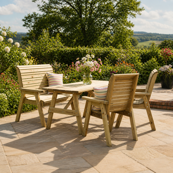 The Freya Estate Dining Set