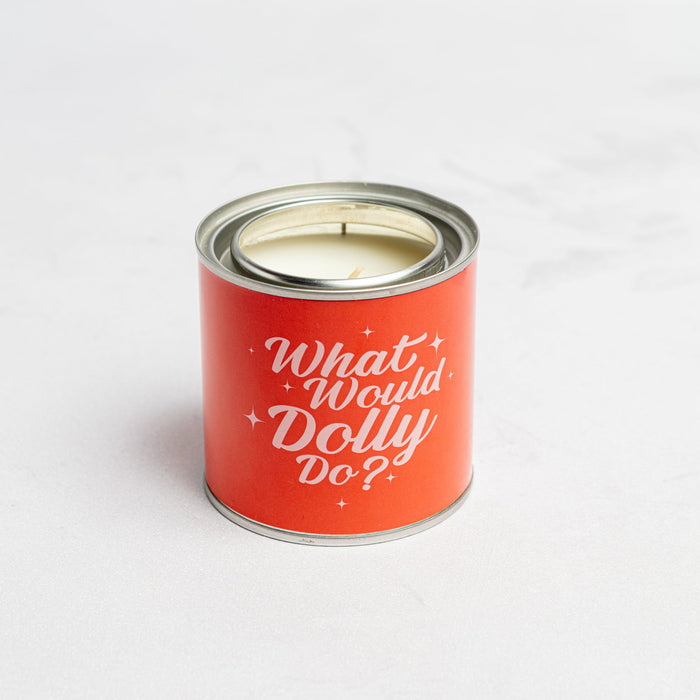 What Would Dolly Do Conscious Candle