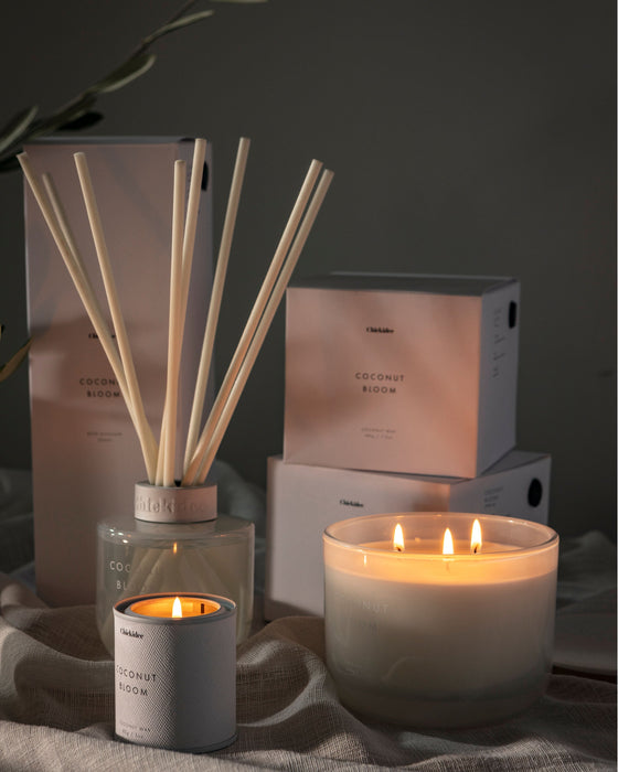Coconut Bloom Neutral Core Candle Large