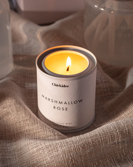 Marshmallow Rose Neutral Core Conscious Candle