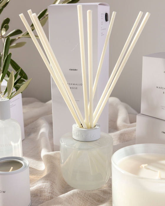 Marshmallow Rose Neutral Core Reed Diffuser
