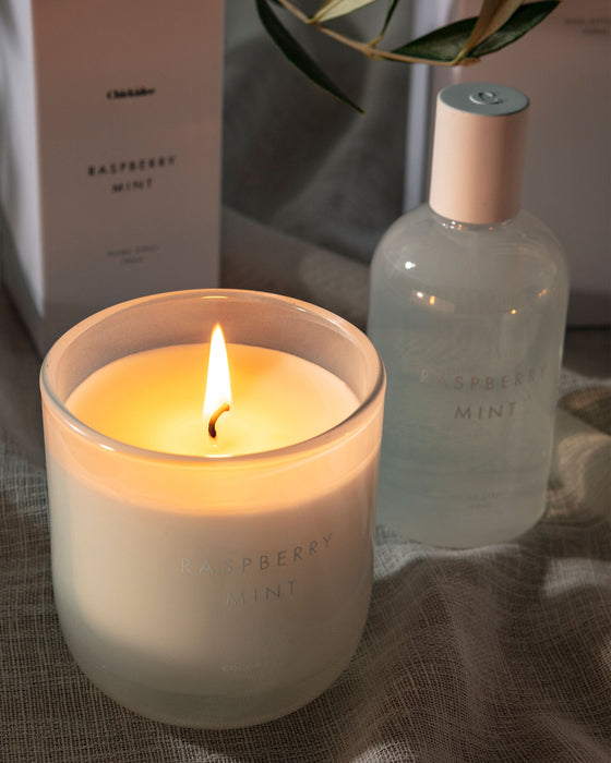 Raspberry Mint Neutral Core Candle Small