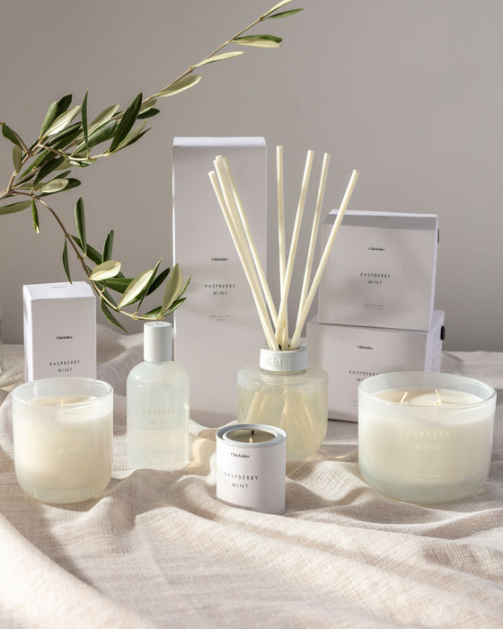 Raspberry Mint Neutral Core Candle Small