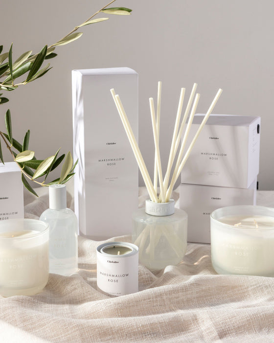 Marshmallow Rose Neutral Core Reed Diffuser