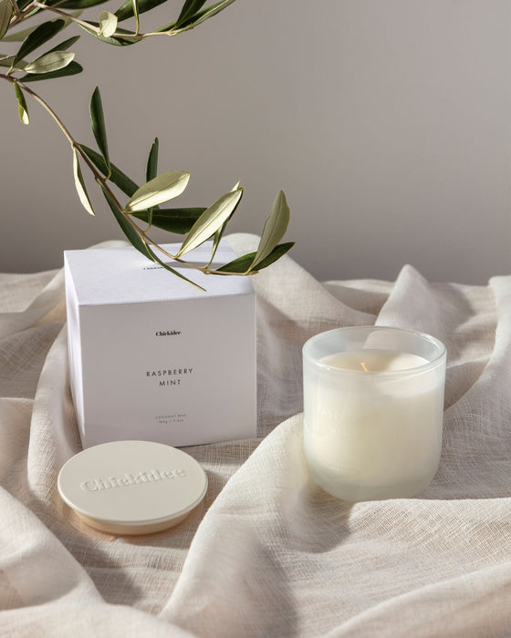 Raspberry Mint Neutral Core Candle Small