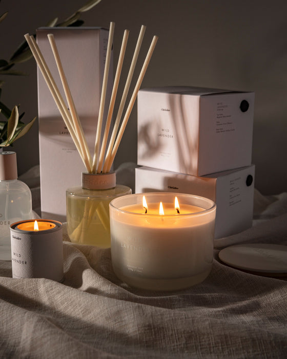 Wild Lavender Neutral Core Candle Large